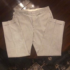 Vintage J. Press Custom Tailored Seersucker Suit 1970